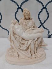 The Pieta by Michelangelo Jesus Christ  Mary Madonna Sculpture A. Santini Italy picture