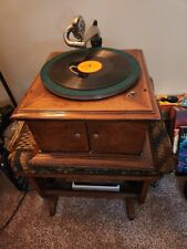 Antique 1918 Victor Victrola VV IV Phonograph Record Player - Working, Tested picture