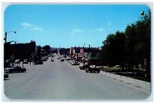 c1960s Business Section County Seat Weston County Newcastle Wyoming WY Postcard picture