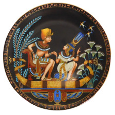 Bradex Greek 1991 Legend of Tutankhamun Plate 15-O75-1.1 King Tut & His Princess picture