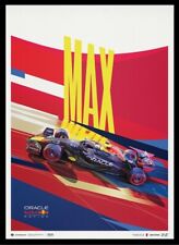 2022 Max Verstappen Oracle Red Bull Racing Formula 1 Ltd Ed 4000 Poster picture