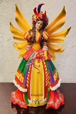 Ebros Teri Rosario Fairy Queen Masquerade Traditional Folk Winter Fairy Statue picture