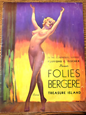 1939 Folies Bergere Treasure Island San Francisco CA Theater Program Sally Rand picture