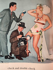 1956 Esquire Photographs Check Double Check Gretchen Wyler Mariko Niki picture
