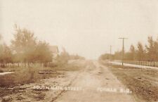 Postcard Forman, North Dakota: South Main Street, Dirt Road, Real Photo RPPC picture