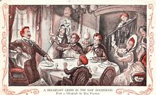 Vintage Postcard 1944 A Breakfast Crises In The Day Household By Don Freeman picture