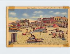 Postcard Scene along Beach Front from Fishing Pier, Point Pleasant Beach, N. J. picture