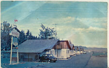 Waterloo Chalets Fanny Bay Vancouver Island Postcard P143c picture