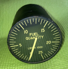 KC-97G Vintage Fuel Quantity Indicator Warbird Instrument USAF MIL-G-7818 picture