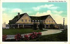 Vintage Postcard- Park Golf Club, Hershey, PA. Early 1900s picture