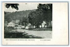 c1920's View Village Dirt Road House Forest New Boston From Inn M.A. Postcard picture