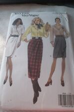 VINTAGE VERY EASY VERY VOGUE SKIRT PATTERN 8541-SIZES 14-16-18 FROM 1992 UNCUT picture