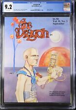 TSR DRAGON #9 - CGC 9.2 - WP - NM-  HIGH GRADE MAGAZINE DUNGEONS DRAGONS AD&D picture