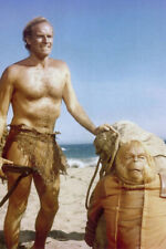 Charlton Heston Maurice Evans Planet of the Apes 24x36 Poster picture