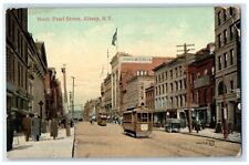 1910 North Pearl Street Exterior Building Road Albany New York Vintage Postcard picture