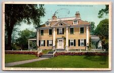 Washington Headquarters Longfellow House Cambridge Massachusetts Cancel Postcard picture