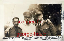 JACK VON WIEGAND - LETTER-SIGNED+PHOTOGRAPH - RICHTHOFEN'S FLYING CIRCUS picture
