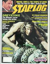 Starlog #81 April 1984 Unread NM Greystroke Tarzan  Buckaroo Banzai  Combine picture