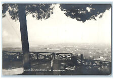 c1940's Panorama Da Montenero Livorno Italy Unposted Vintage RPPC Photo Postcard picture