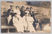 Postcard RPPC Arkansas Arkansaw Travelers June 1907 Meeting Eureka Springs Photo picture