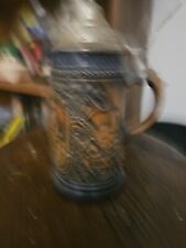 Vintage GERZ WEST GERMANY Beer Stein GERZIT - WHEN THE GLASS IS FULL - Original picture