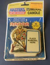 Vintage Motu He-Man 1984 Mattel Numeral Birthday Candle 1-10 years Opened picture