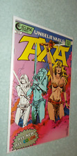 AXA # 2 ECLIPSE COMICS VG/F 1987 SEXY GGA SAVAGE SORCERY BARBARIAN LADY picture