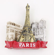 Paris Landmark France Fridge Magnet Tourist Souvenir Gift 3D Resin High Quality picture