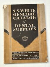 1932 SS White General Dental Catalog Of Dental Supplies picture