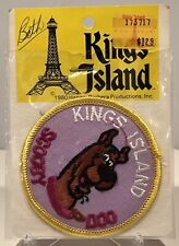 Vintage Kings Island Scooby-Doo Sealed Iron-on Twill Patch NOS Never Opened picture