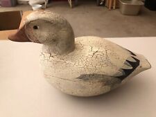 Ducks Unlimited Special Edition Snow Goose Decoy 1992-1993 #740 signed T. Geelan picture