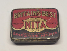 Britain's best nita gramophone phonograph needle tin picture
