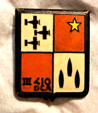 WW2 1940 French Uniform Pin Badge Anti Aircraft Artillery ORIGINAL Drago Scarce. picture