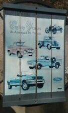 Ford Pickup Truck Vehicle Wooden Sign Plaque 1917-1997 Wall Hang Decor picture