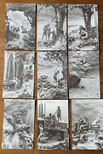 9 Old Testament CPAs signed Mastroiani R. Noyer in 1913 Cain and Abel picture