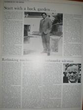 Article UK John Chesney Woking swimming pools 1967 picture