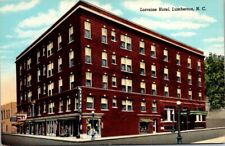 Postcard Lorraine Hotel Lumberton NC 1952 picture