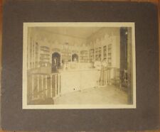 Large 1914 Photograph: Pharmacy/Drug Store Interior - Cuba picture