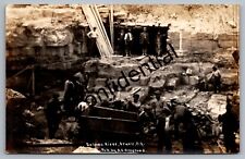Real Photo Construction Coffer Dam Orwell Salmon River New York NY RP RPPC D350 picture
