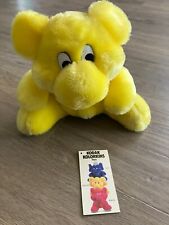 Vintage 1991 Kodak Kolorkins Yellow SHUTTER Stuffed Plush Figure w/Original Tag picture