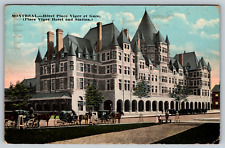 c1910s Montreal Hotel Place Viger Hotel Station Canada Antique Postcard picture