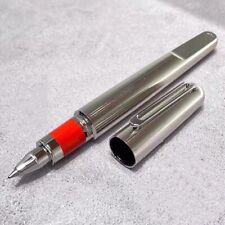 Luxury M Magnet Metal Series Steel Color 0.7mm Rollerball Pen NO BOX picture