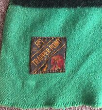 2 Genuine Trapper Point Wool Blankets Made In England picture