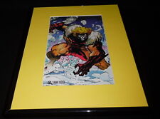 Sabretooth X Men Marvel Masterpiece ORIGINAL 1994 Framed 11x14 Poster Display  picture