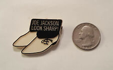 JOE JACKSON Pinback Button Look Sharp Vintage 1979 A&M Shaped Badge New Wave Uk picture