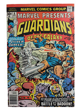 Marvel Presents Guardians of the Galaxy 8 Silver Surfer appearance Raw FN+ FN/VF picture