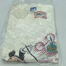 VINTAGE 1991 SEALED Walt Disney World 20 Magical Years Anniversary T-Shirt XL picture
