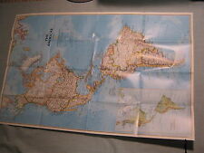 THE AMERICAS MAP+PEOPLING OF THE AMERICAS National Geographic December 2000 picture