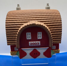 3 Ring Circus Barn Red Barn Collection 2003  Ceramic Trinket Box Vintage Figi’s picture