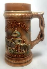 Vintage Stein / Mug,  Washington DC, U.S. Capitol, by Capsco Capital Souvenir  picture